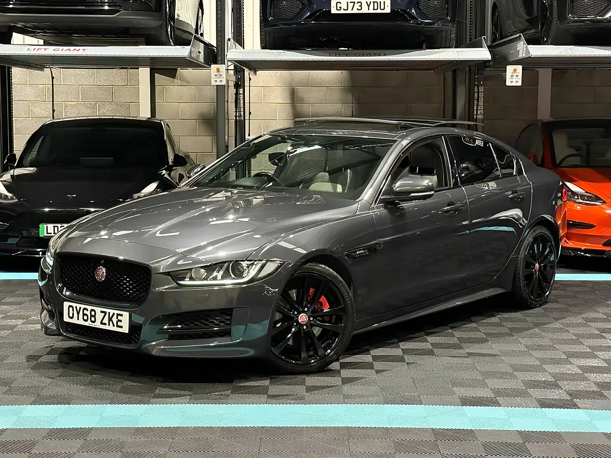 Used 2018 Jaguar Xe R-Sport Grey - Interior and Exterior details 5