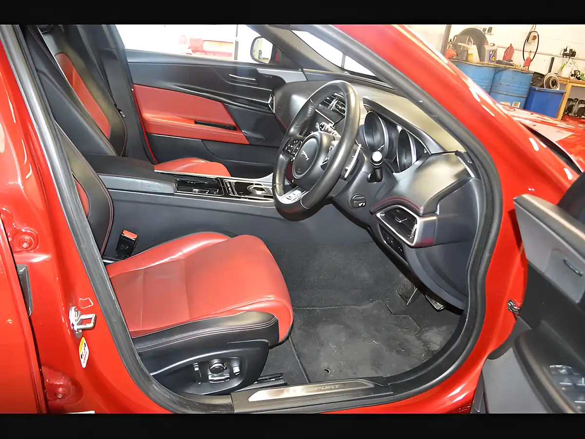 Used 2018 Jaguar Xe R-Sport Red - Interior and Exterior details 12