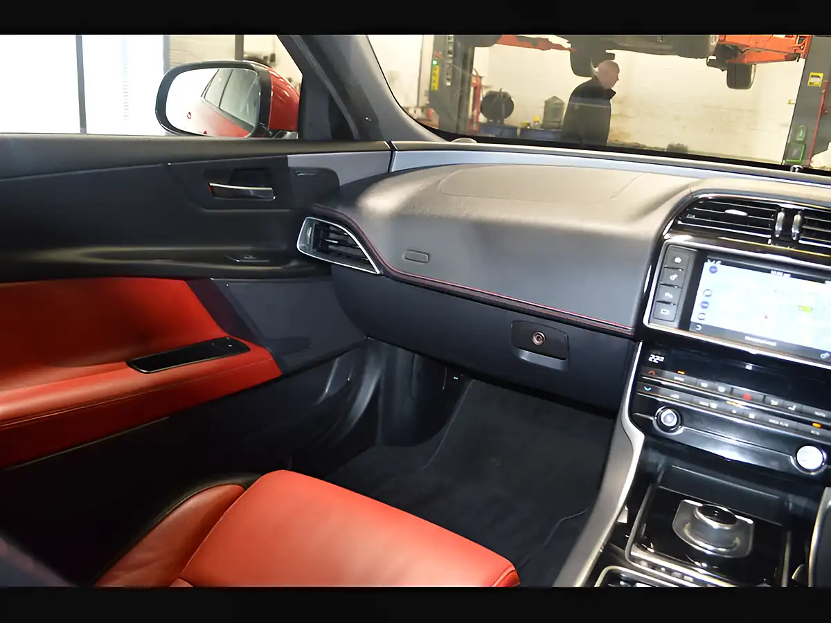 Used 2018 Jaguar Xe R-Sport Red - Interior and Exterior details 16