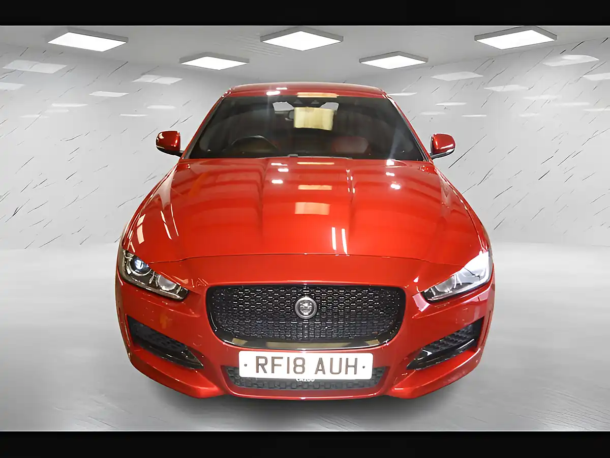 Used 2018 Jaguar Xe R-Sport Red - Interior and Exterior details 2