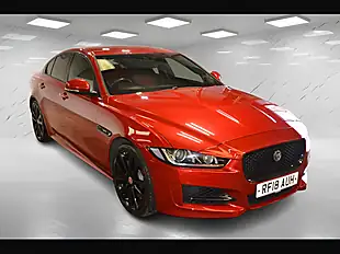 Used 2018 Jaguar Xe R-Sport Red - Interior and Exterior details 4