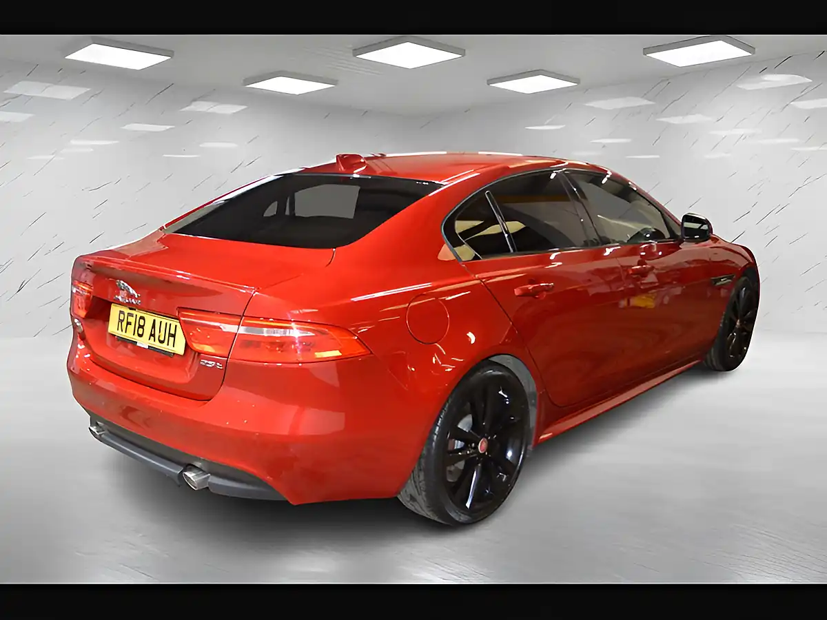 Used 2018 Jaguar Xe R-Sport Red - Interior and Exterior details 8