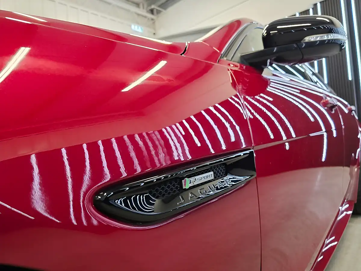 Used 2018 Jaguar Xe R-Sport Red - Interior and Exterior details 16