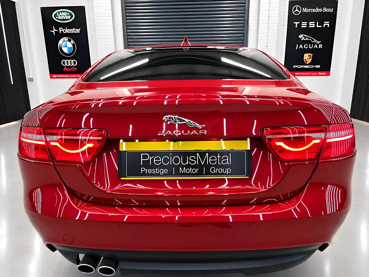 Used 2018 Jaguar Xe R-Sport Red - Interior and Exterior details 3