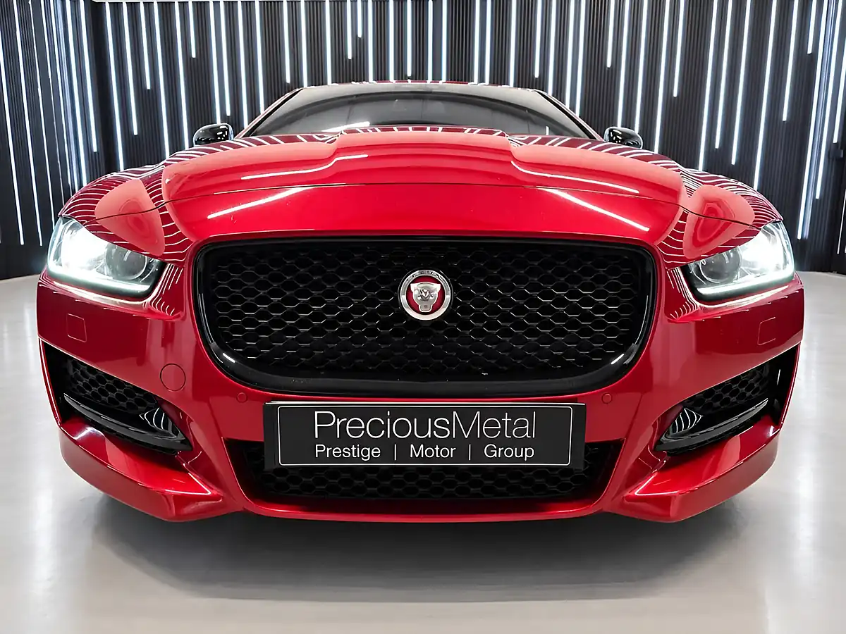 Used 2018 Jaguar Xe R-Sport Red - Interior and Exterior details 4