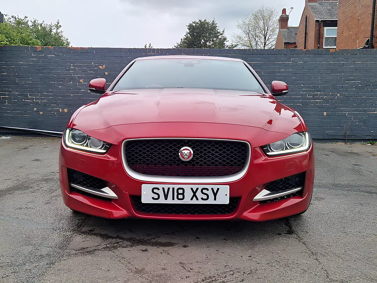 Used 2018 Jaguar Xe R-Sport Red - Interior and Exterior details 11