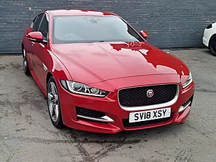 Used 2018 Jaguar Xe R-Sport Red - Interior and Exterior details 3