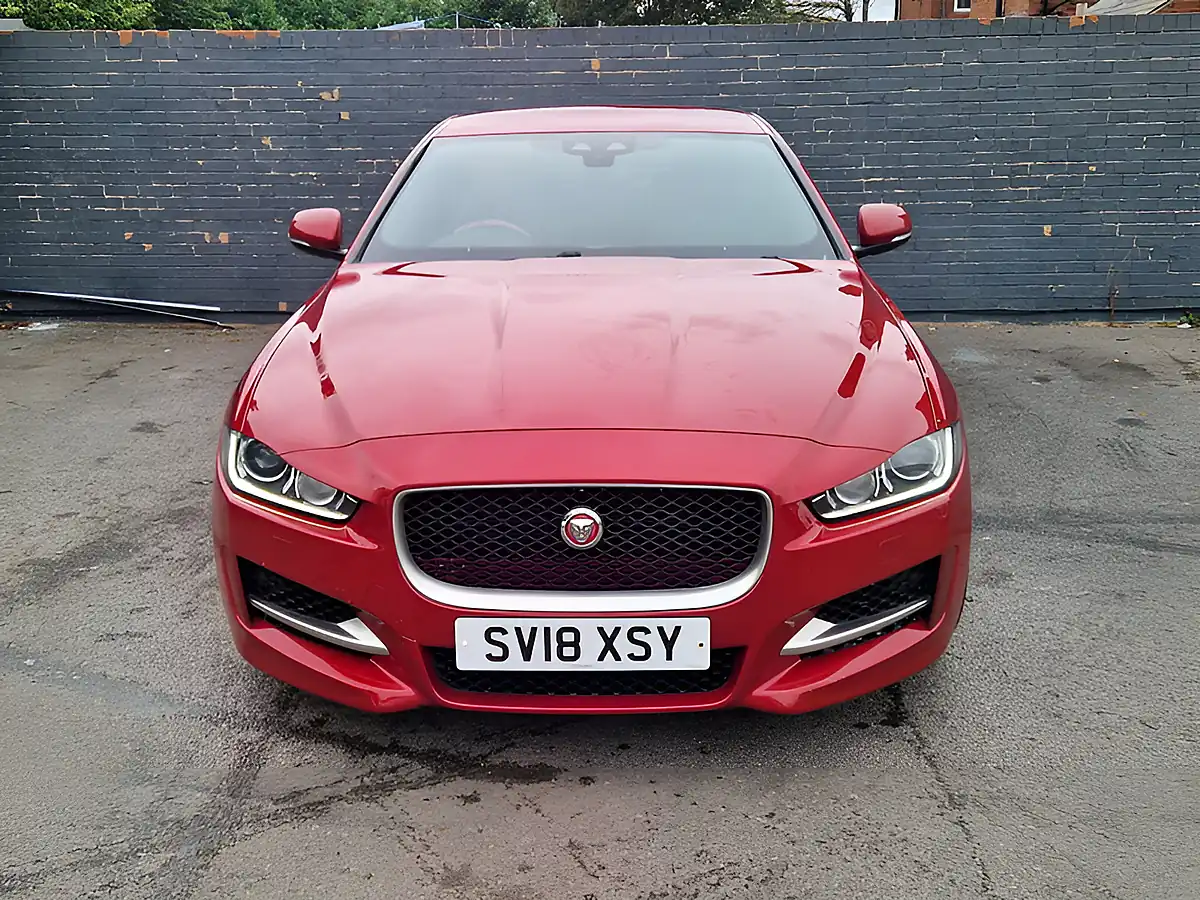 Used 2018 Jaguar Xe R-Sport Red - Interior and Exterior details 4