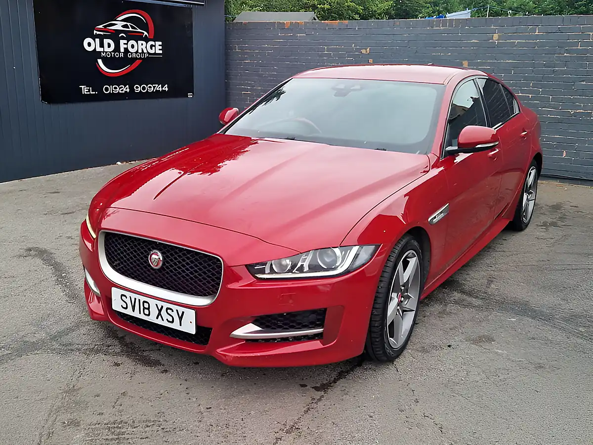 Used 2018 Jaguar Xe R-Sport Red - Interior and Exterior details 5