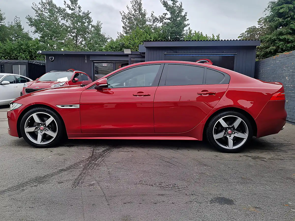 Used 2018 Jaguar Xe R-Sport Red - Interior and Exterior details 6