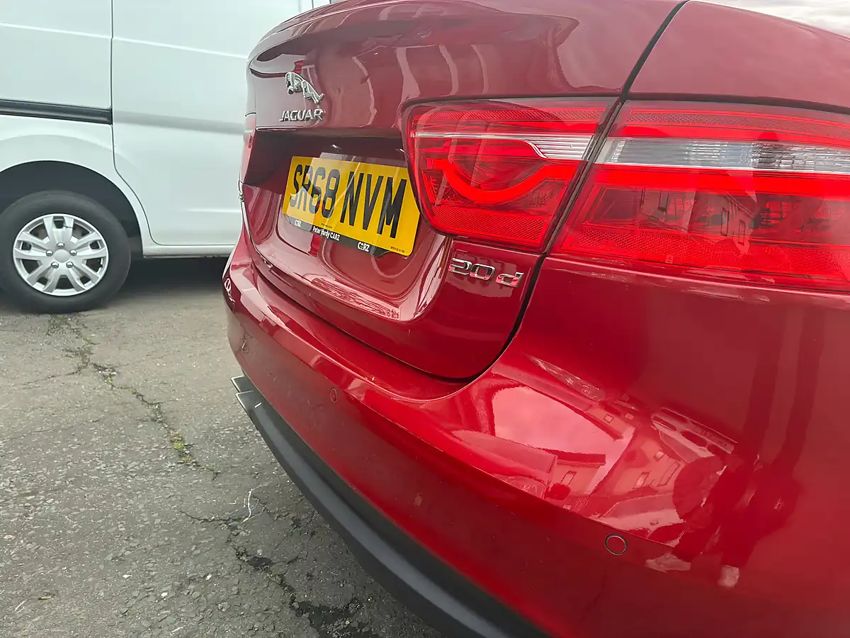 Used 2018 Jaguar Xe R-Sport Red - Interior and Exterior details 15
