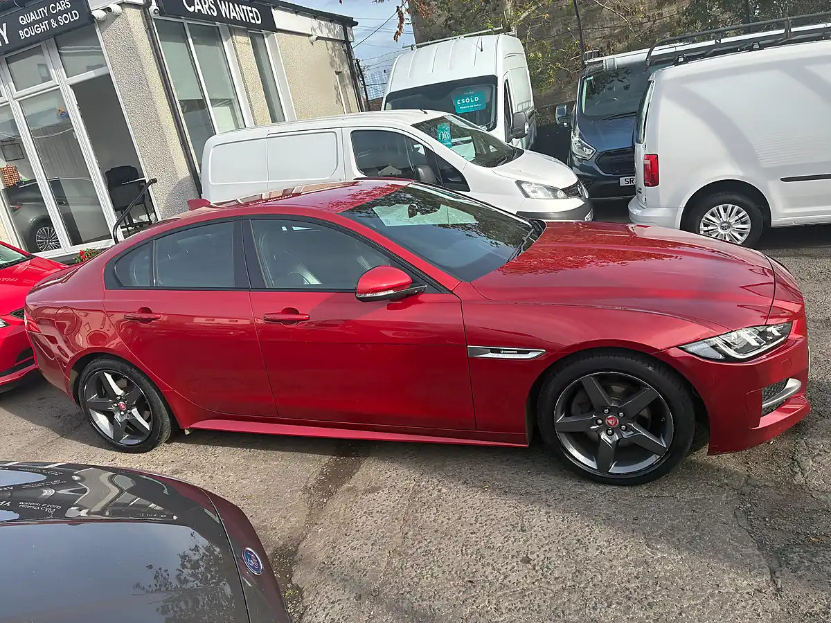 Used 2018 Jaguar Xe R-Sport Red - Interior and Exterior details 2