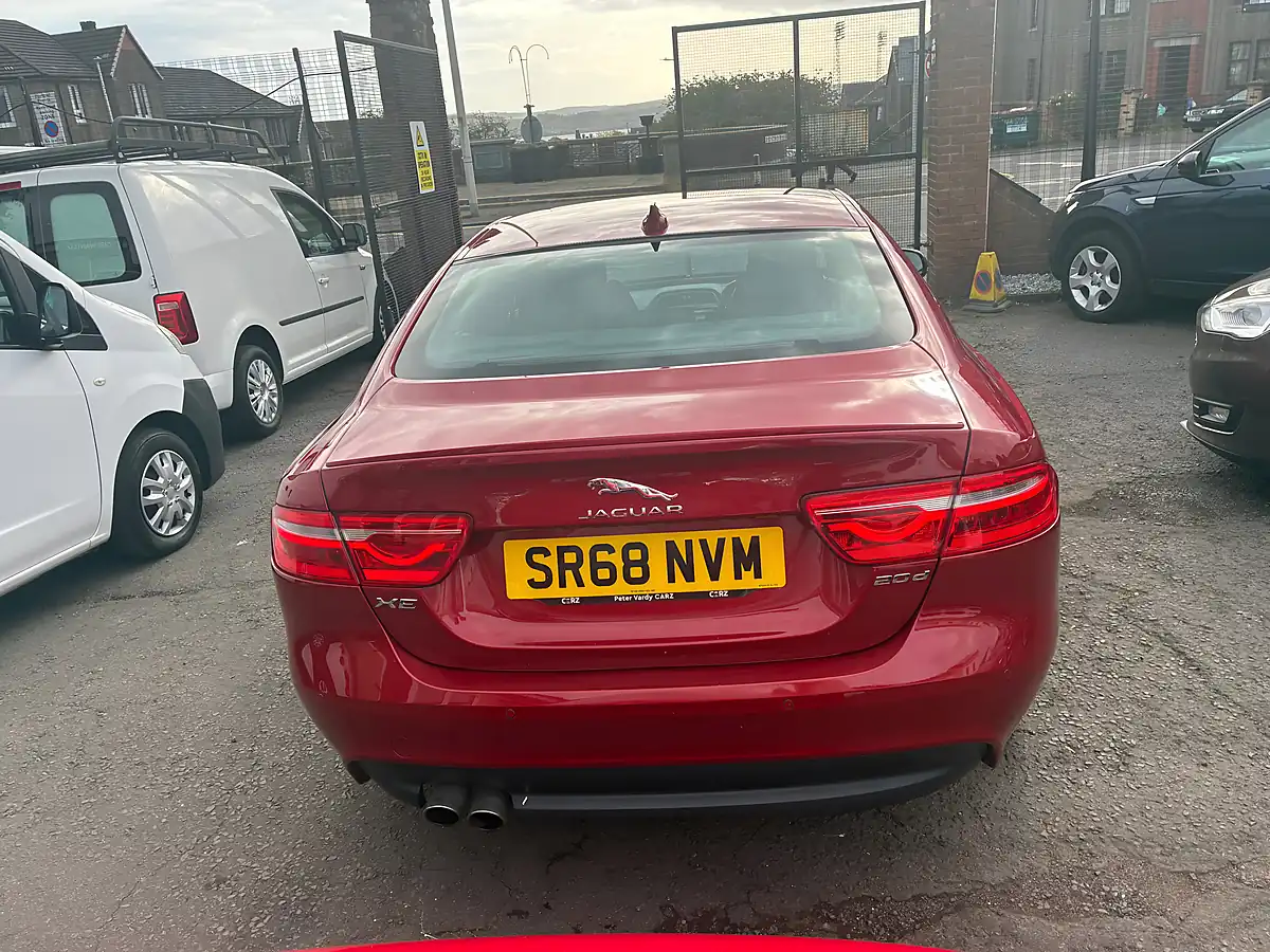 Used 2018 Jaguar Xe R-Sport Red - Interior and Exterior details 4