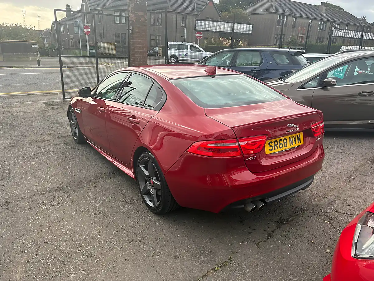 Used 2018 Jaguar Xe R-Sport Red - Interior and Exterior details 5