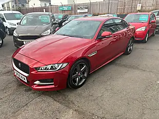 Used 2018 Jaguar Xe R-Sport Red - Interior and Exterior details 6