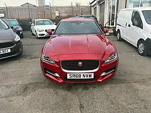 Used 2018 Jaguar Xe R-Sport Red - Interior and Exterior details 7