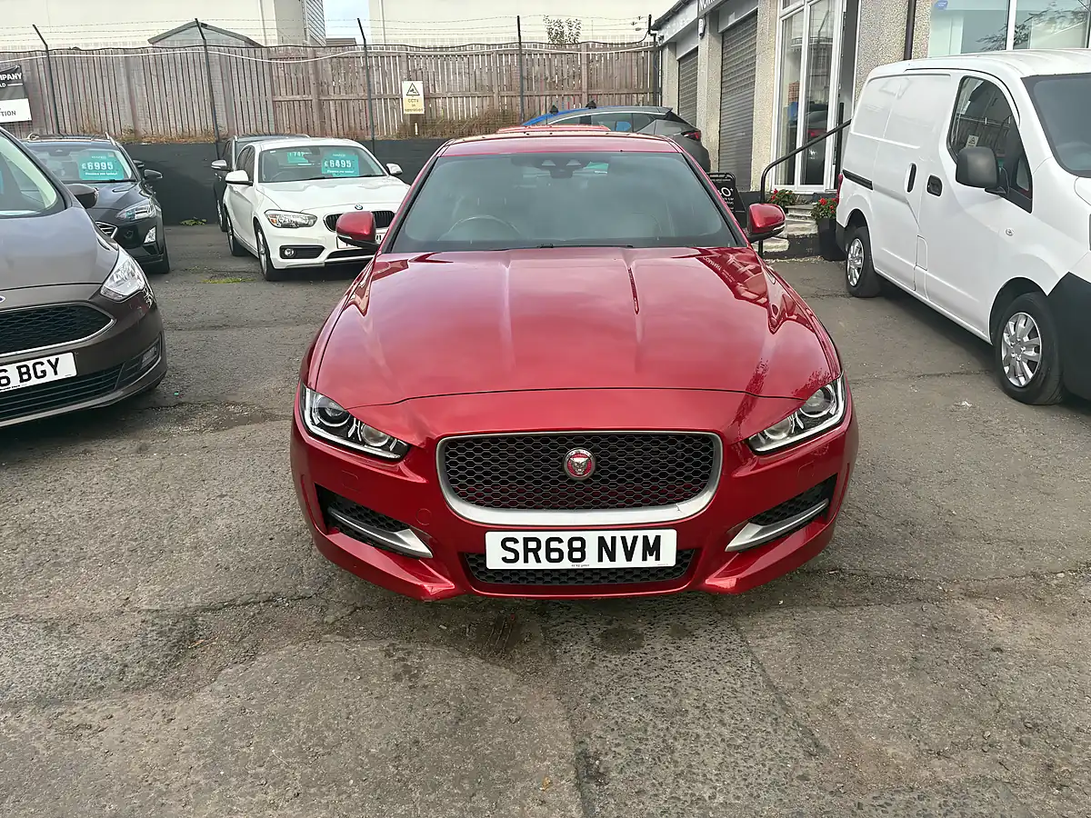 Used 2018 Jaguar Xe R-Sport Red - Interior and Exterior details 7
