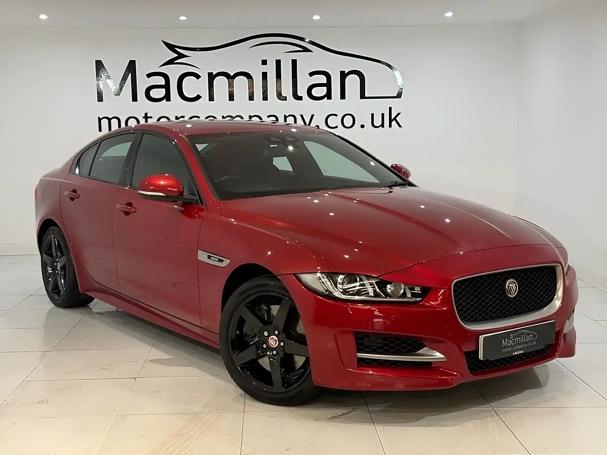 Used 2018 Jaguar Xe R-Sport Red - Front View