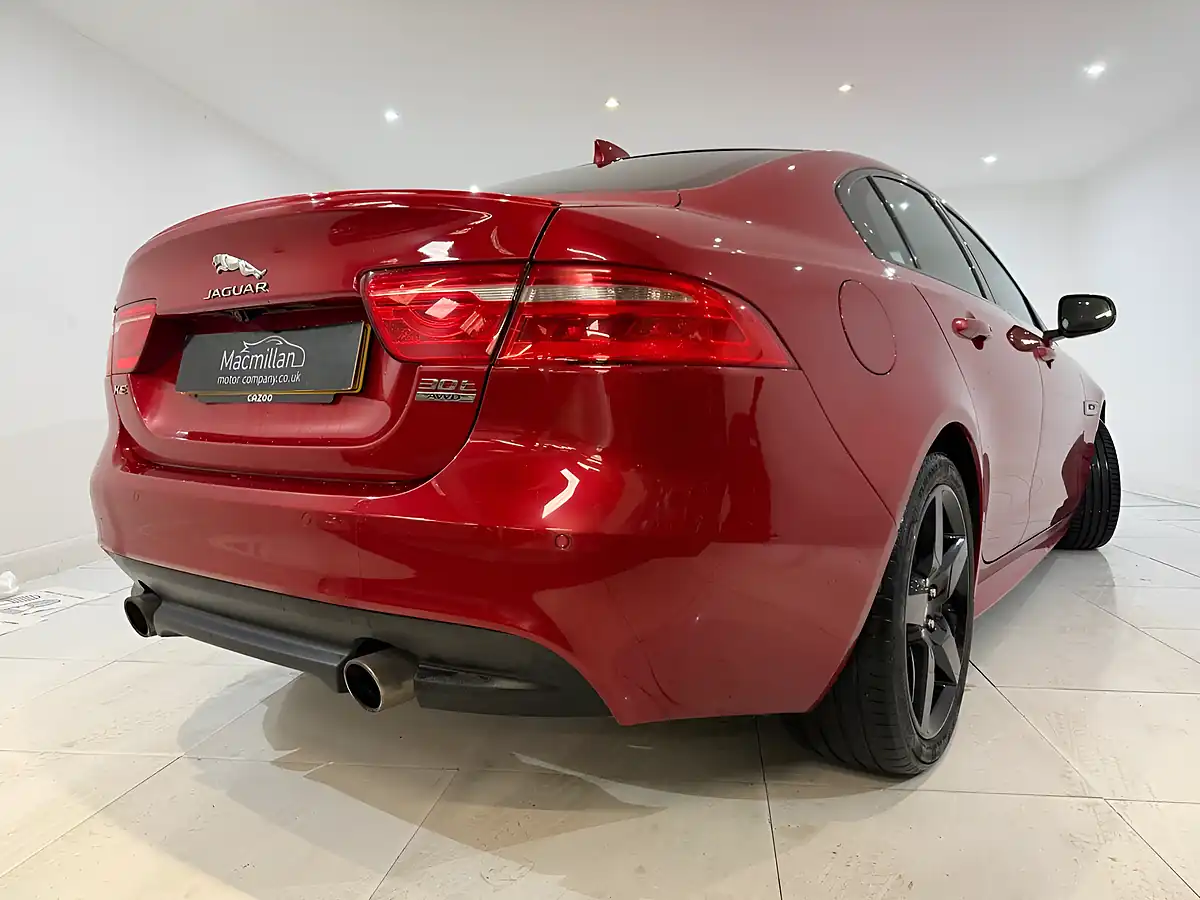 Used 2018 Jaguar Xe R-Sport Red - Interior and Exterior details 12