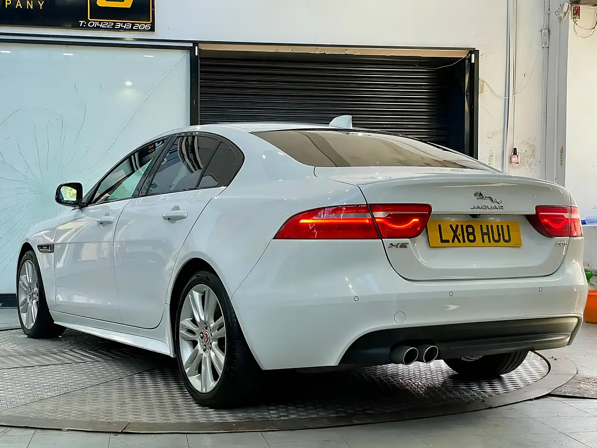 Used 2018 Jaguar Xe R-Sport White - Interior and Exterior details 5