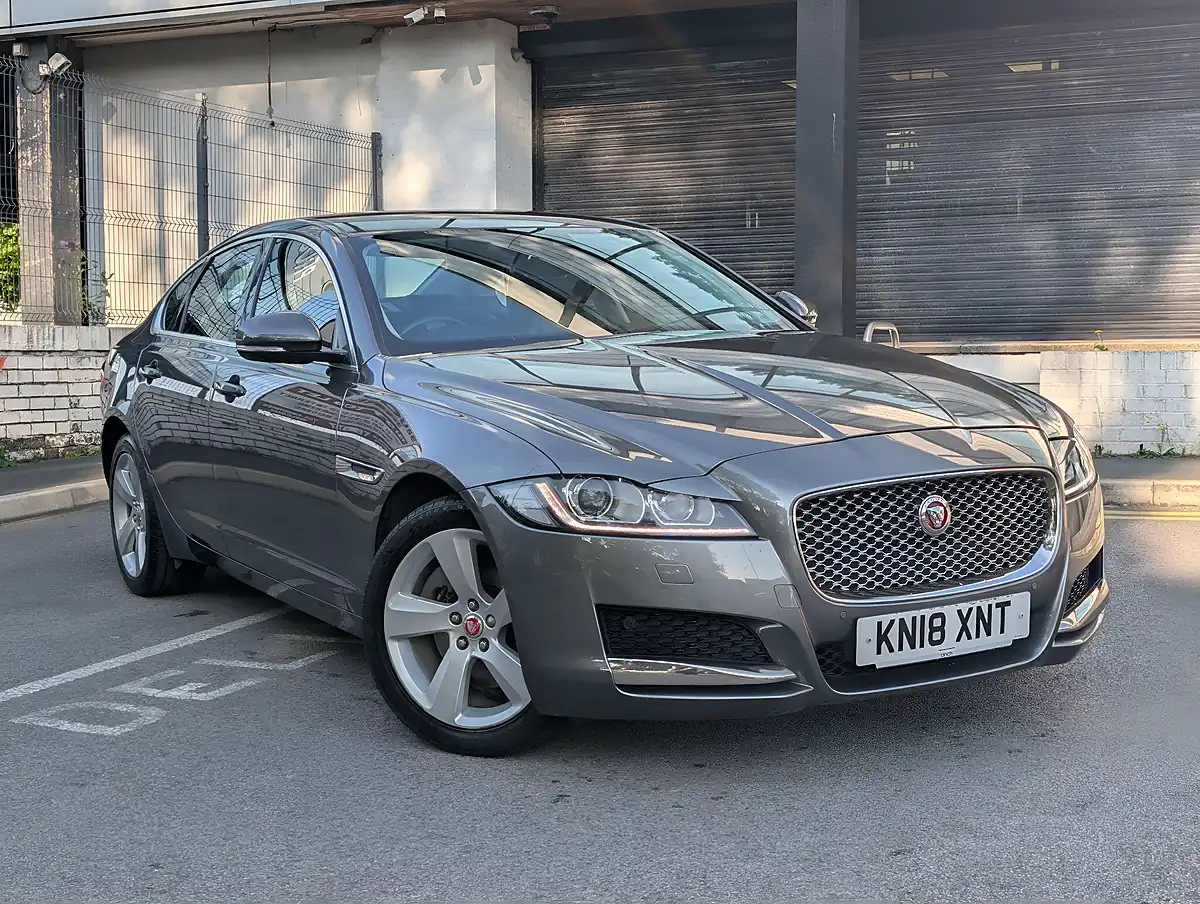 Used 2018 Jaguar Xf Portfolio - Front View