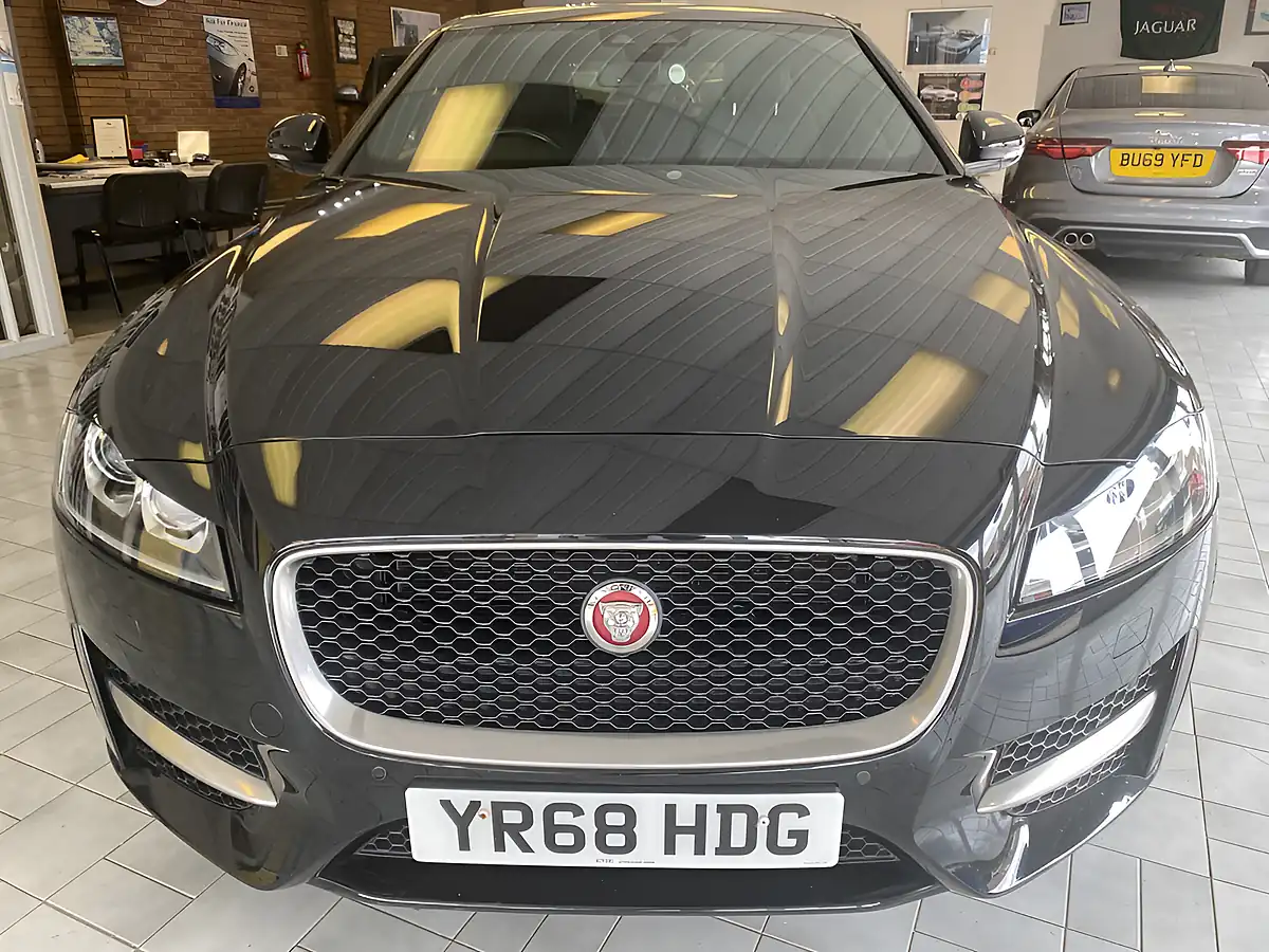 Used 2018 Jaguar Xf R-Sport Assured Black - Interior and Exterior details 2