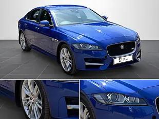 Used 2018 Jaguar Xf R-Sport Blue - Interior and Exterior details 17