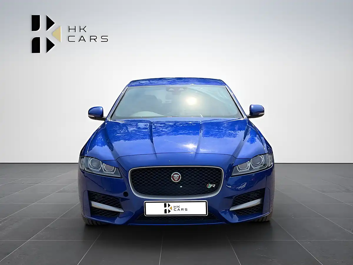 Used 2018 Jaguar Xf R-Sport Blue - Interior and Exterior details 2