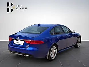 Used 2018 Jaguar Xf R-Sport Blue - Interior and Exterior details 4