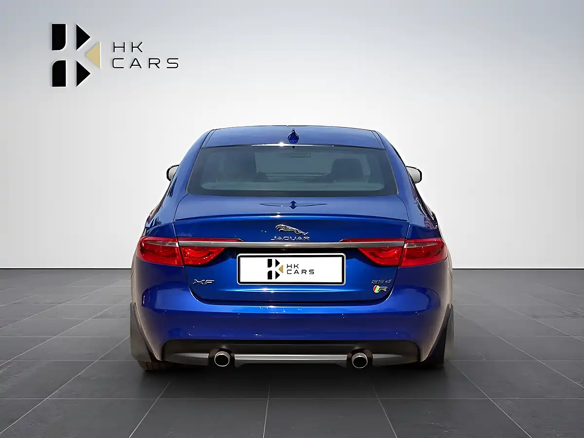 Used 2018 Jaguar Xf R-Sport Blue - Interior and Exterior details 5