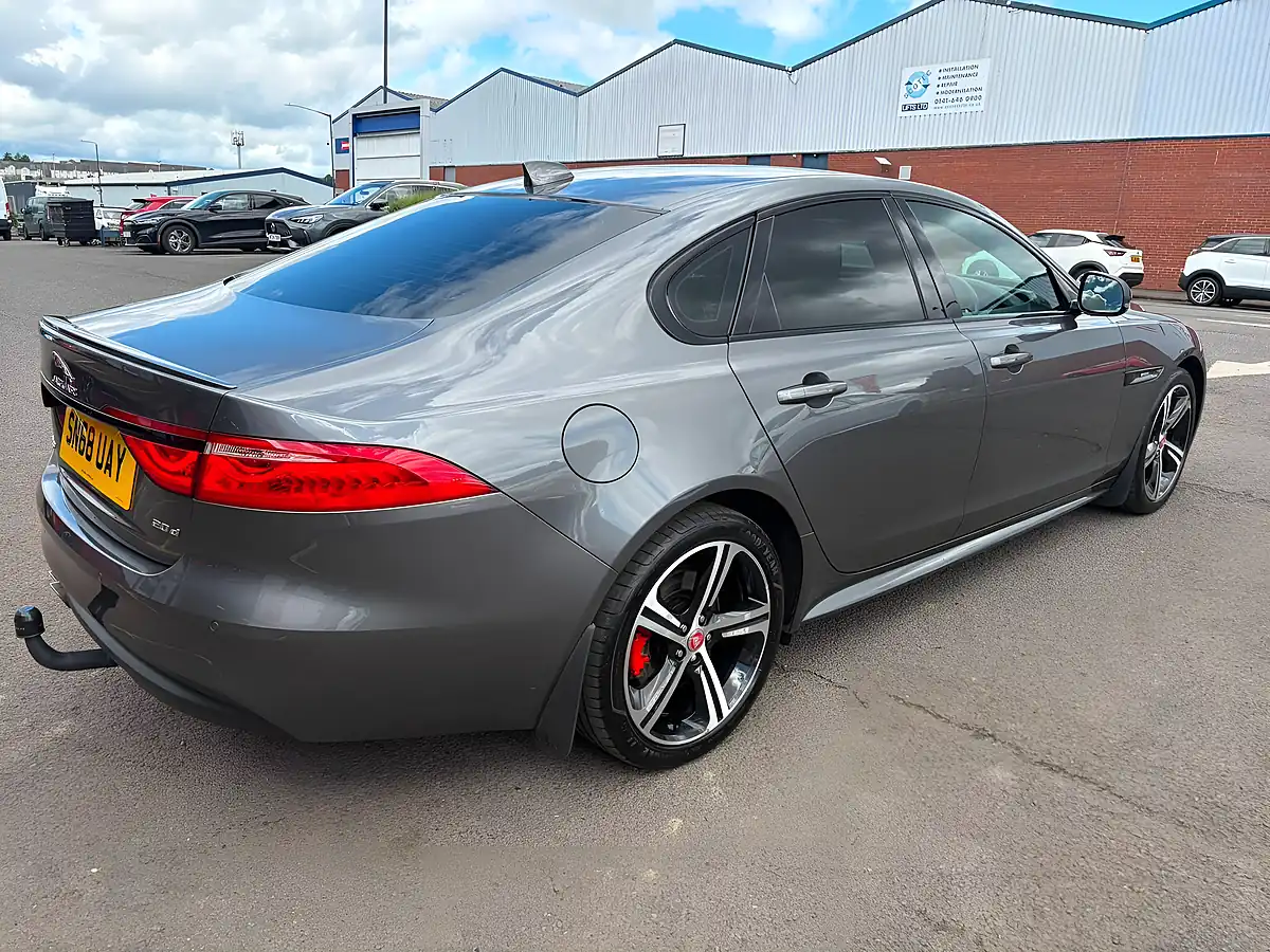 Used 2018 Jaguar Xf R-Sport Grey - Interior and Exterior details 5