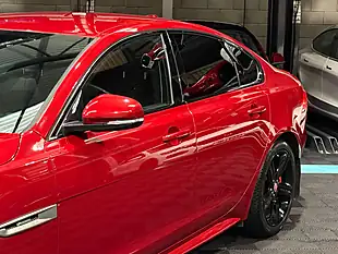 Used 2018 Jaguar Xf R-Sport Red - Interior and Exterior details 14