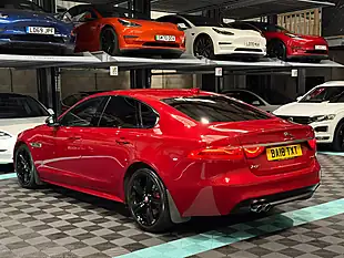 Used 2018 Jaguar Xf R-Sport Red - Interior and Exterior details 7