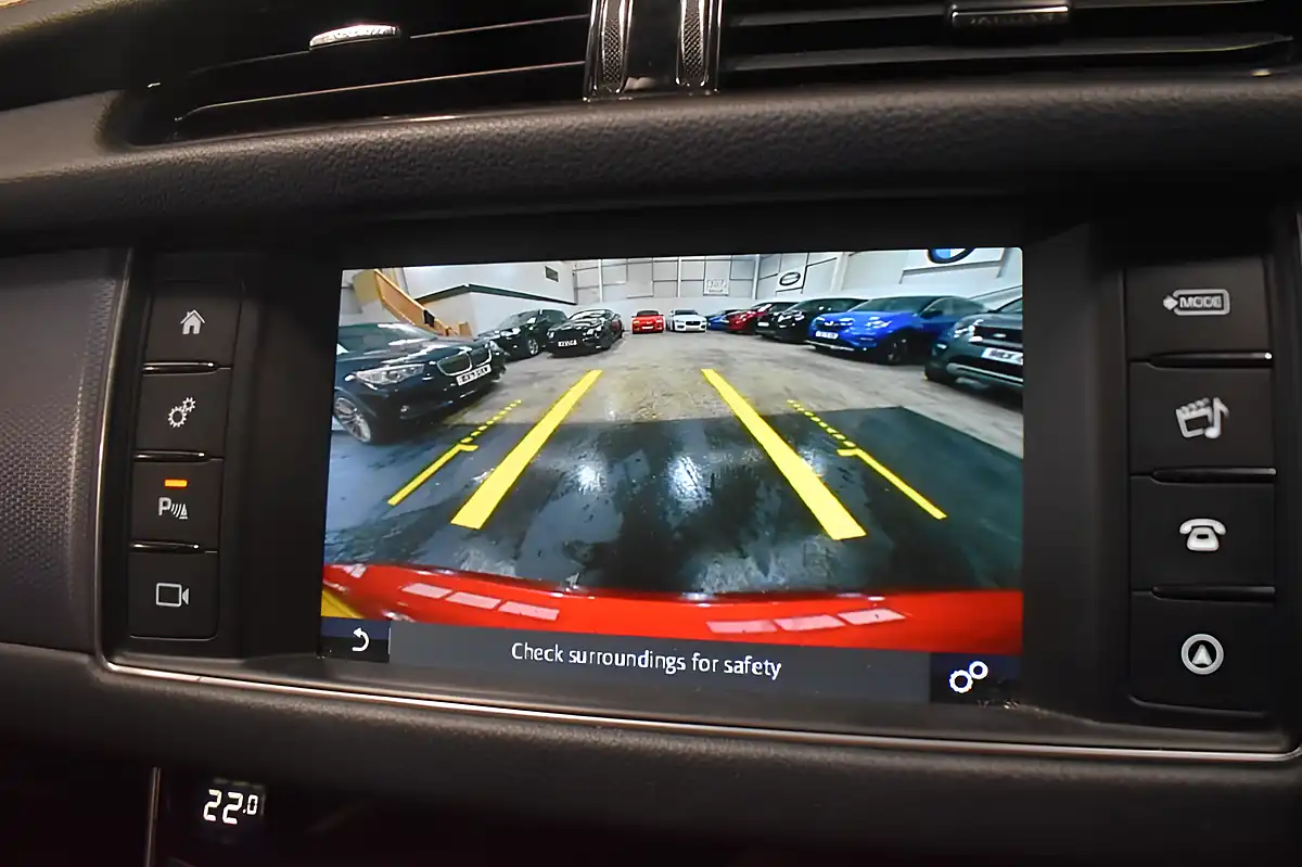 Used 2018 Jaguar Xf R-Sport Red - Interior and Exterior details 13