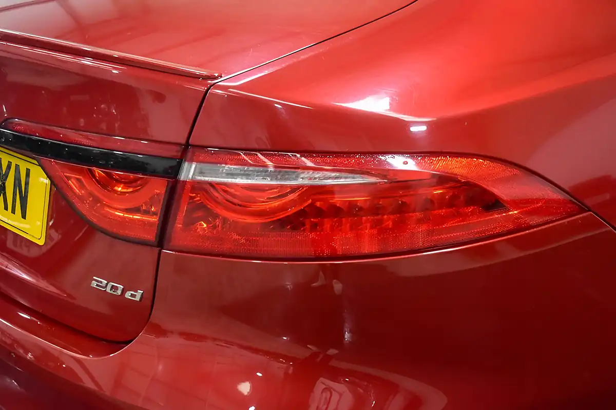 Used 2018 Jaguar Xf R-Sport Red - Interior and Exterior details 18