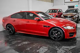 Used 2018 Jaguar Xf R-Sport Red - Interior and Exterior details 3