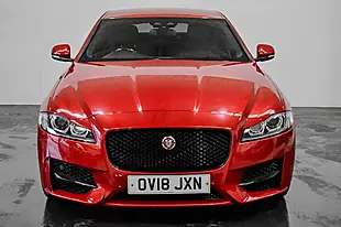 Used 2018 Jaguar Xf R-Sport Red - Interior and Exterior details 4