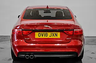 Used 2018 Jaguar Xf R-Sport Red - Interior and Exterior details 7