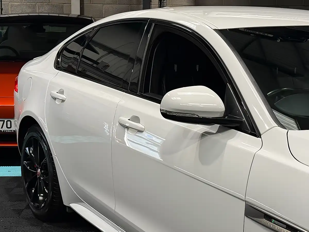 Used 2018 Jaguar Xf R-Sport White - Interior and Exterior details 11