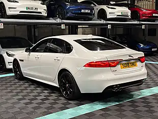 Used 2018 Jaguar Xf R-Sport White - Interior and Exterior details 7