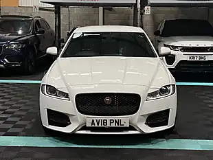 Used 2018 Jaguar Xf R-Sport White - Interior and Exterior details 4