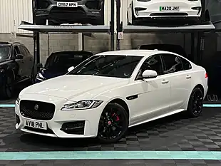 Used 2018 Jaguar Xf R-Sport White - Interior and Exterior details 5