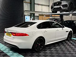 Used 2018 Jaguar Xf R-Sport White - Interior and Exterior details 9