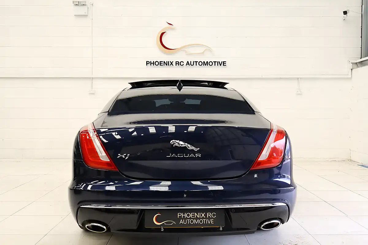 Used 2018 Jaguar Xj Luxury Blue - Interior and Exterior details 4