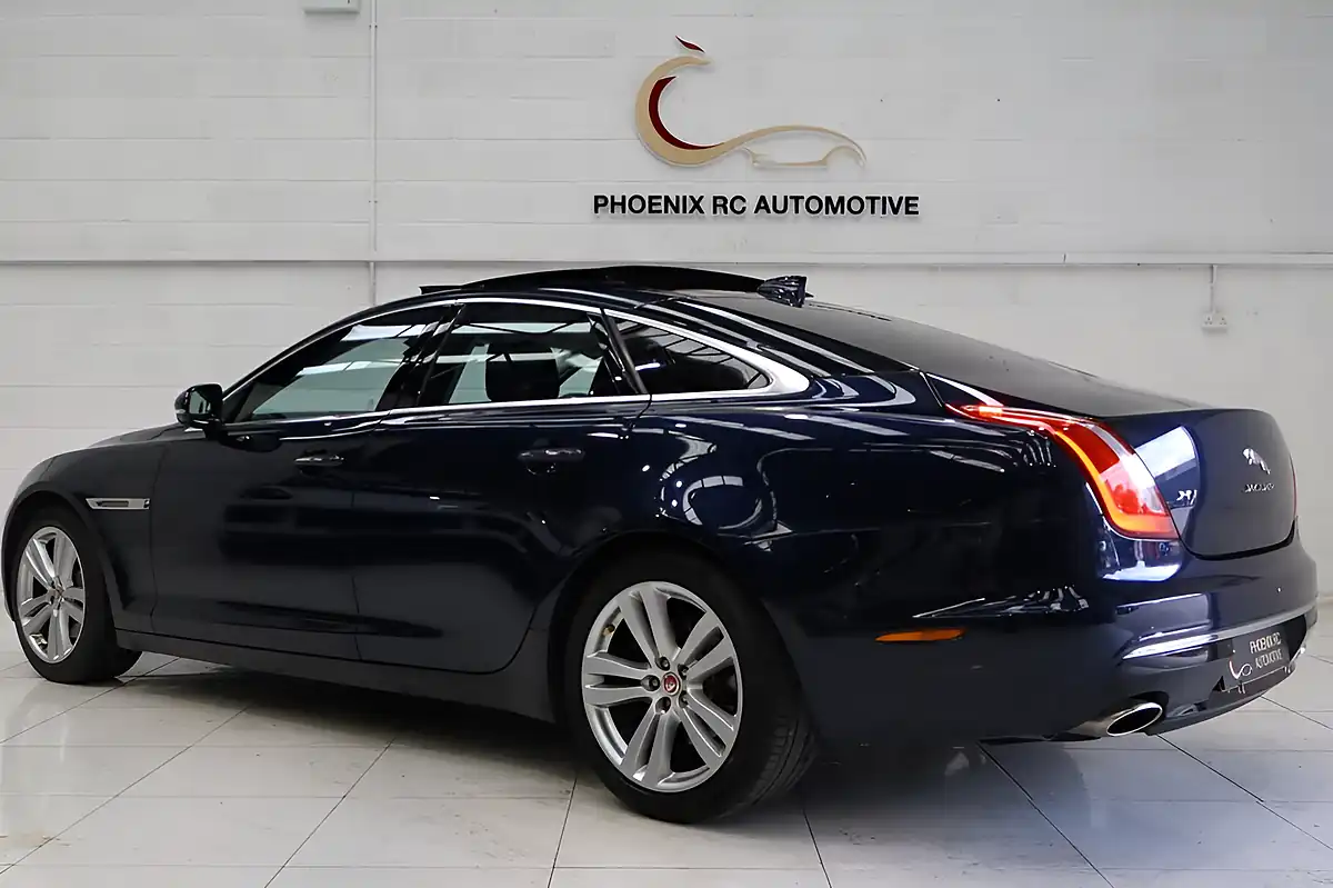 Used 2018 Jaguar Xj Luxury Blue - Interior and Exterior details 6