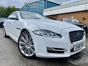 Used 2018 Jaguar Xj Premium Luxury White - Interior and Exterior details 2