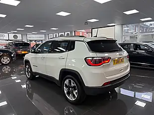 Used 2018 Jeep Compass Limited White - Interior and Exterior details 10
