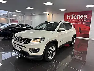 Used 2018 Jeep Compass Limited White - Interior and Exterior details 13