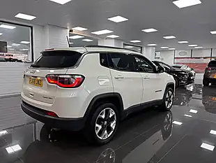 Used 2018 Jeep Compass Limited White - Interior and Exterior details 2
