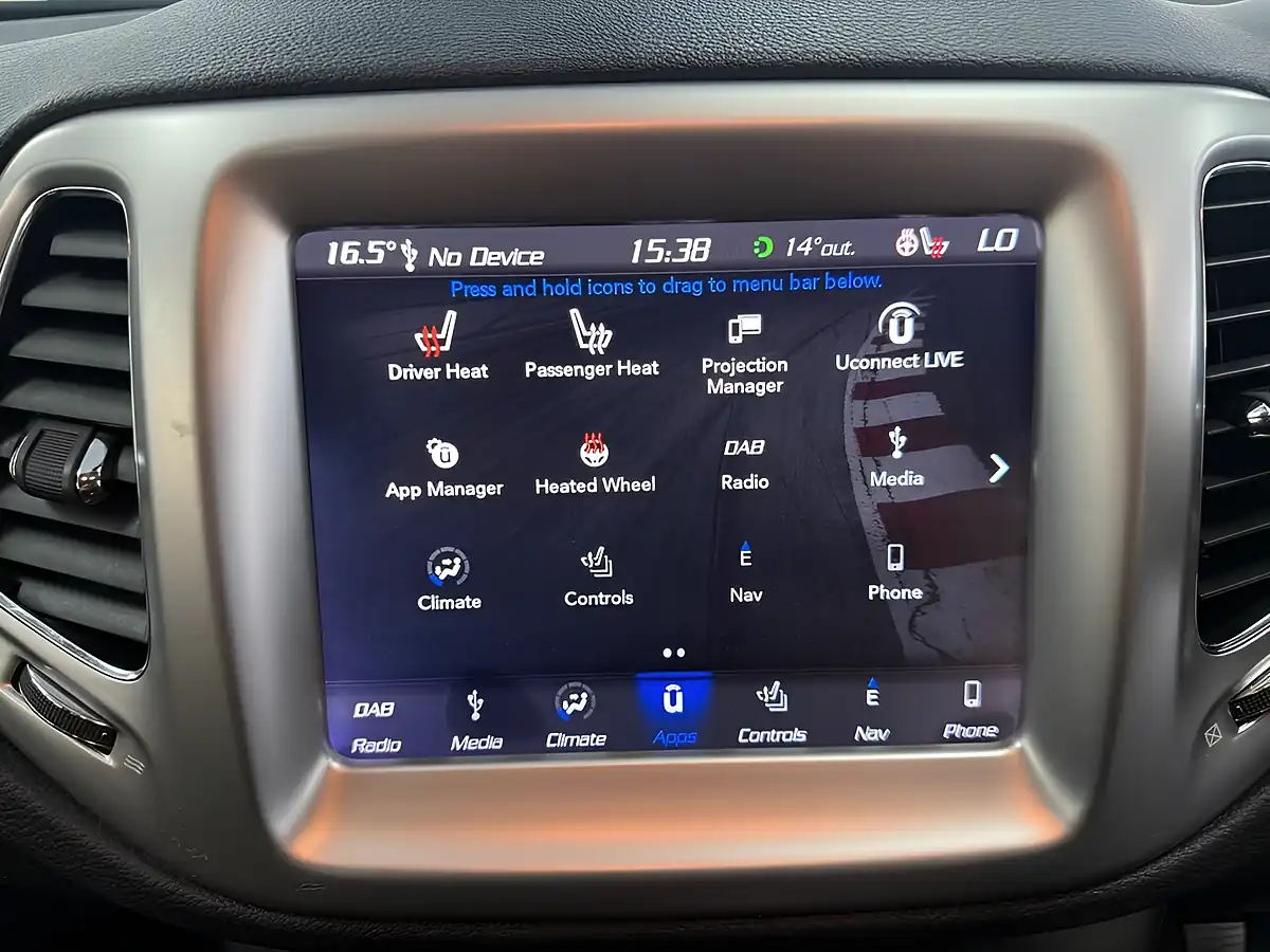 Used 2018 Jeep Compass Longitude Blue - Interior and Exterior details 17
